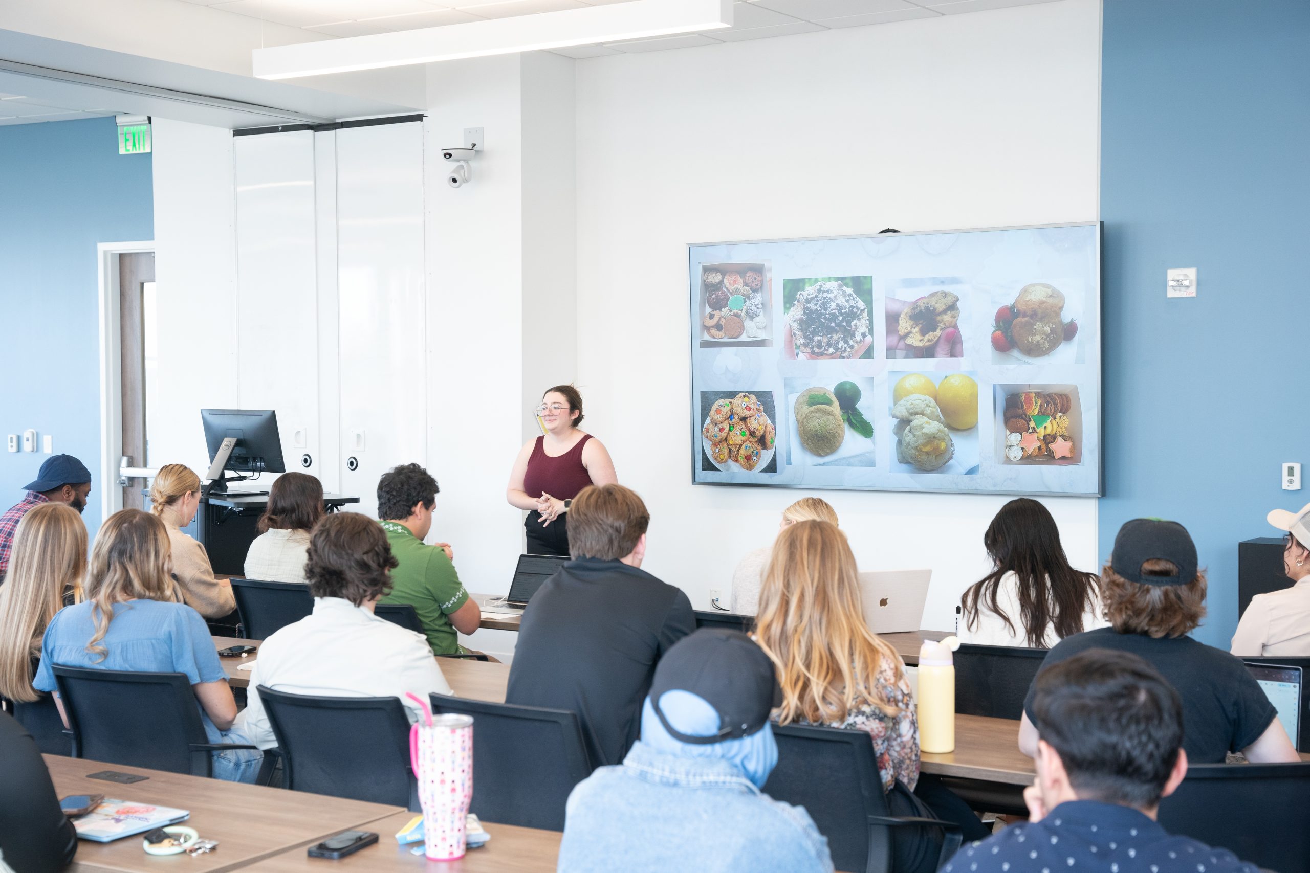 Business Pitch Competition at Belmont University in Nashville, Tennessee, November 4, 2024. Photo by Sam Simpkins