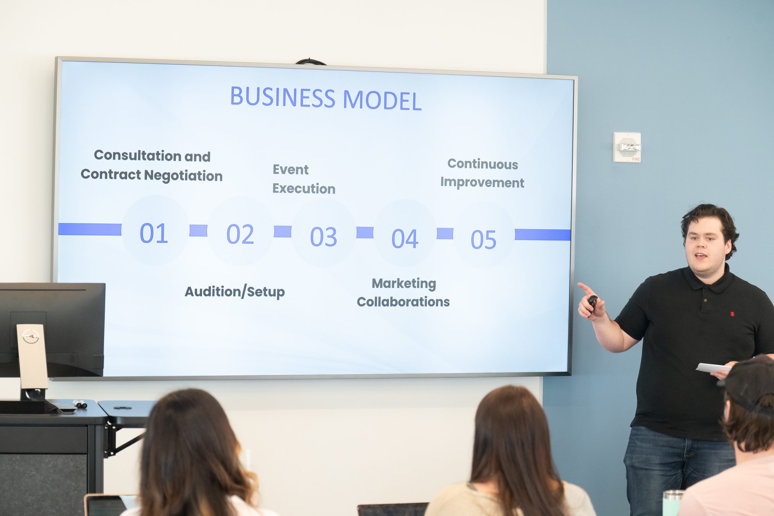 Business Plan Competition at Belmont University in Nashville, Tennessee, March 20, 2024 Photo by Sam Simpkins