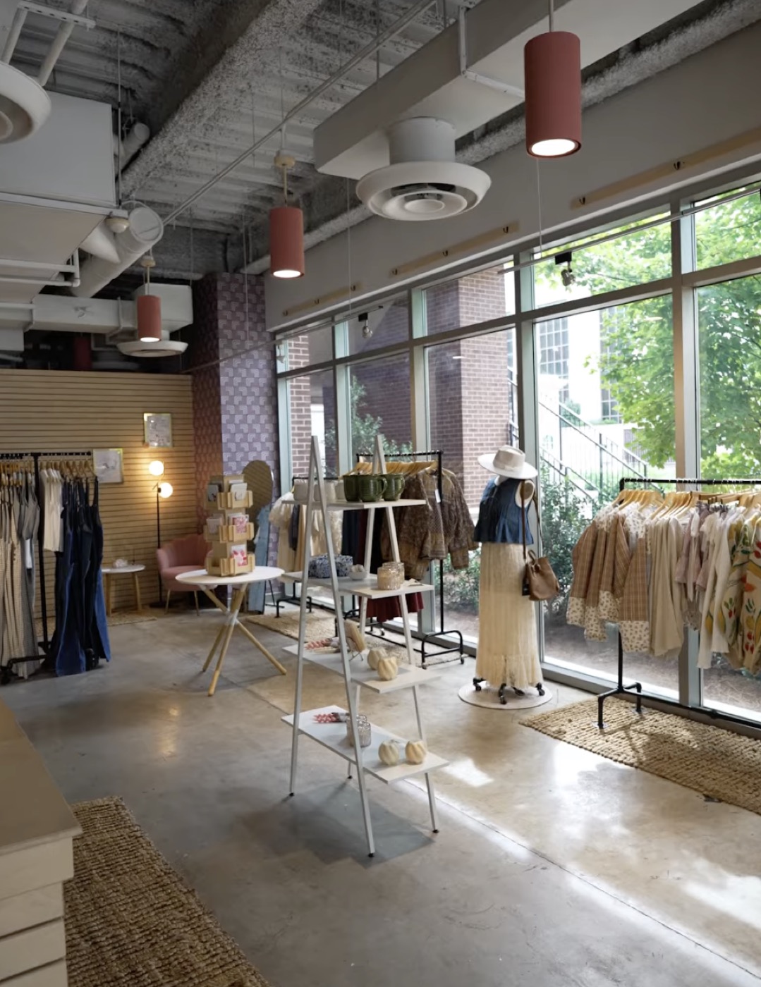 The House Of shop floor, looking towards the windows