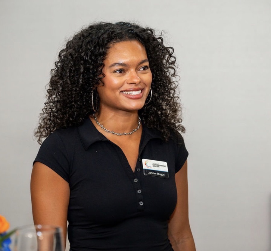 Janvier Buggs, social media and content manager at the Nashville Entrepreneur Center